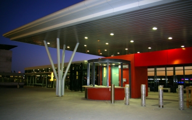 IRT Bus station at Cape Town International Airport
