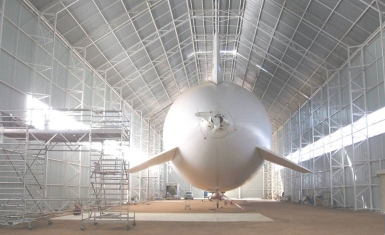 Gaborone Airport Zeppelin Hangar