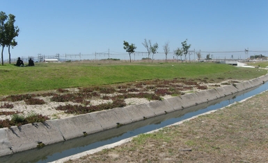 Lotus River widening and water quality improvement